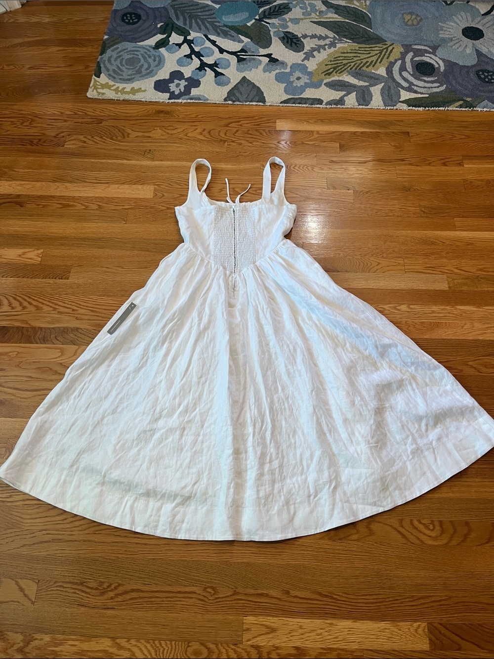 Anthropologie x Reformation Balia Linen Midi Dress Size 10 NWT - Picture 13 of 15